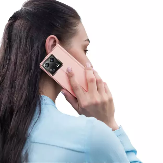 Dux Ducis Skin Pro Case Xiaomi 13 Flip Card Wallet Stand Pink 20