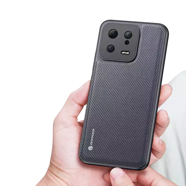 Dux Ducis Fino case for Xiaomi 13 cover with silicone frame gray 2