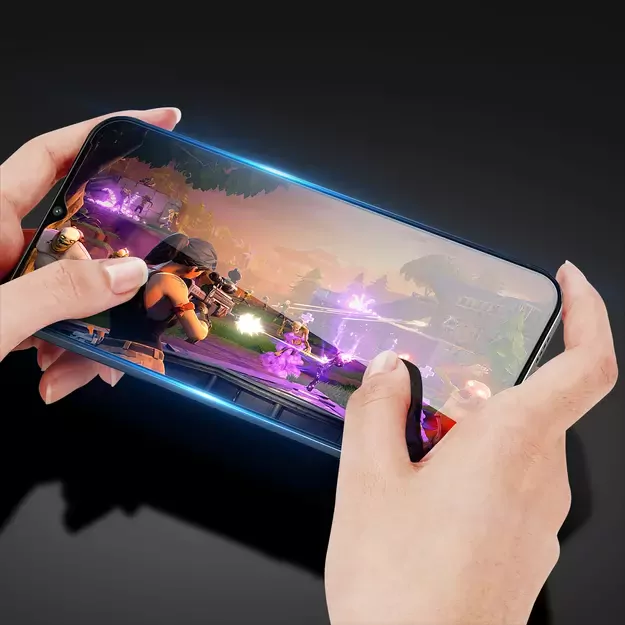 Dux Ducis 9D Tempered Glass Vivo Y35 / Vivo Y22 / Vivo Y22s 9H Tempered Glass with Black Frame 9