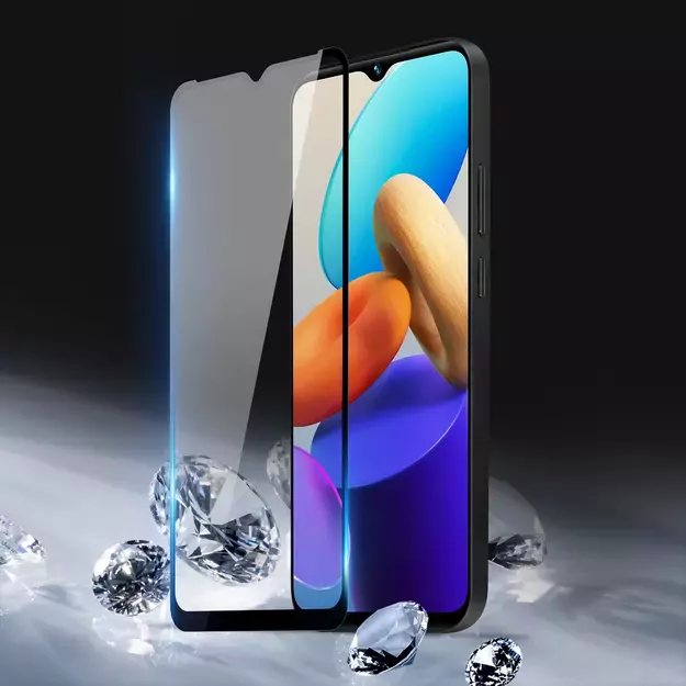 Dux Ducis 9D Tempered Glass Vivo Y35 / Vivo Y22 / Vivo Y22s 9H Tempered Glass with Black Frame 10