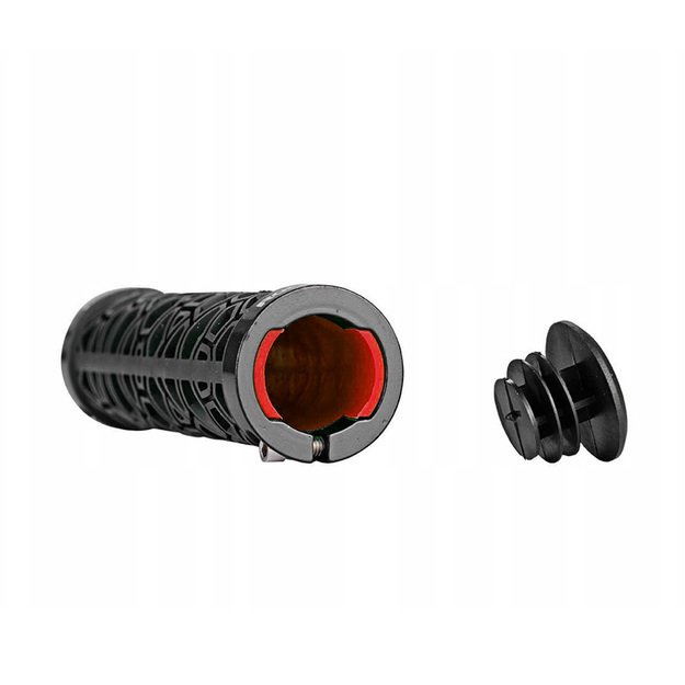 Rockbros 2017-14ARD bicycle grips - black and red 9