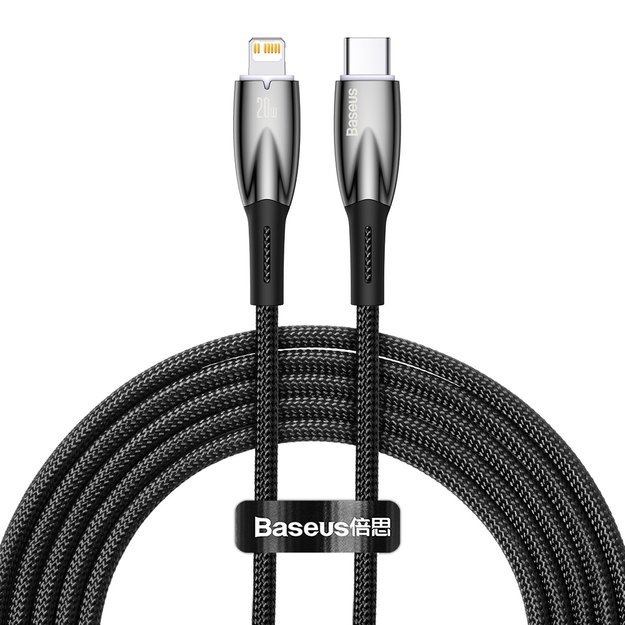 Baseus CADH000101 Lightning - USB-C PD cable 20W 480Mb/s 2m - black