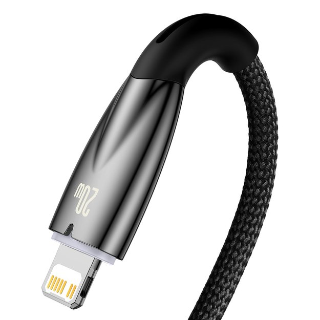 Baseus CADH000101 Lightning - USB-C PD cable 20W 480Mb/s 2m - black 2