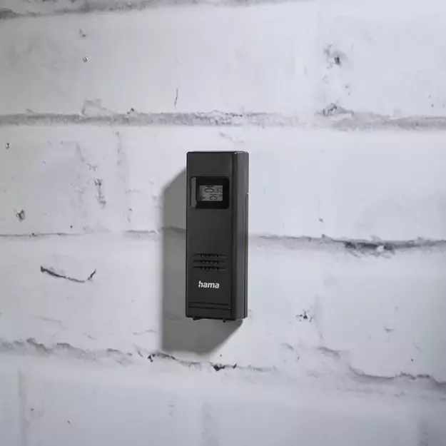 Hama Premium Weather Station with USB - Black 9