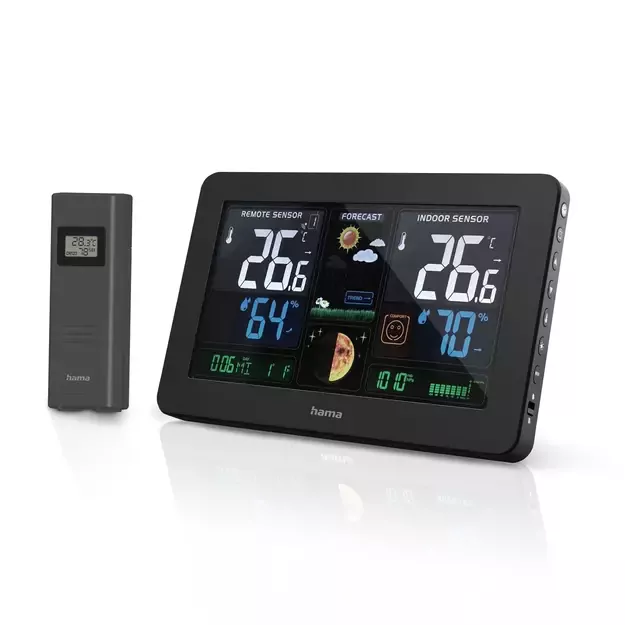 Hama Premium Weather Station with USB - Black 4