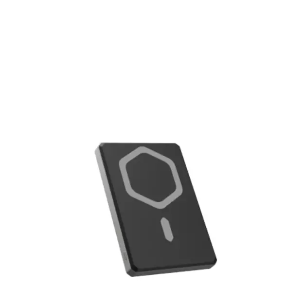Powerbank UAG Ultra Slim 5K 5000 mAh with stand 10W USB-C cable compatible with MagSafe - titanium