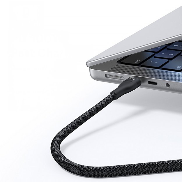 Baseus Flash Series 3 3in1 cable 100W USB-C - USB-C+USB-C+ Lightning 1.5m + 3 x 0.25 m - black 13