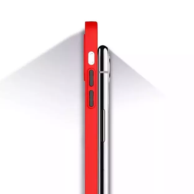 Milky Case silicone flexible translucent case for Samsung Galaxy A22 4G red 20