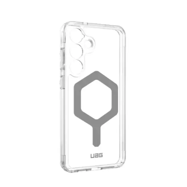 UAG Plyo Pro MagSafe Case for Samsung Galaxy S25+ 5G - Gray / Transparent 3