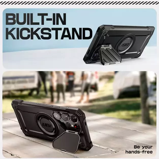Supcase UB XT Mag Case for Samsung Galaxy S25 Ultra - Black 3