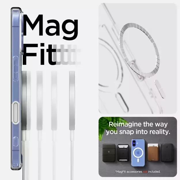 Spigen Ultra Hybrid &quot T&quot  MagSafe iPhone 16 Case - White 32