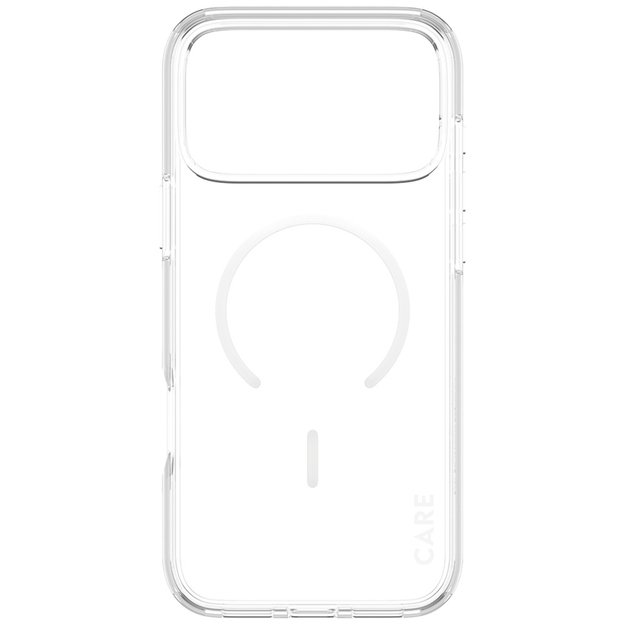 CARE by PanzerGlass Flagship Urban Explorer Case w. White MagSafe for iPhone 17 Pro Max - Transparent 2