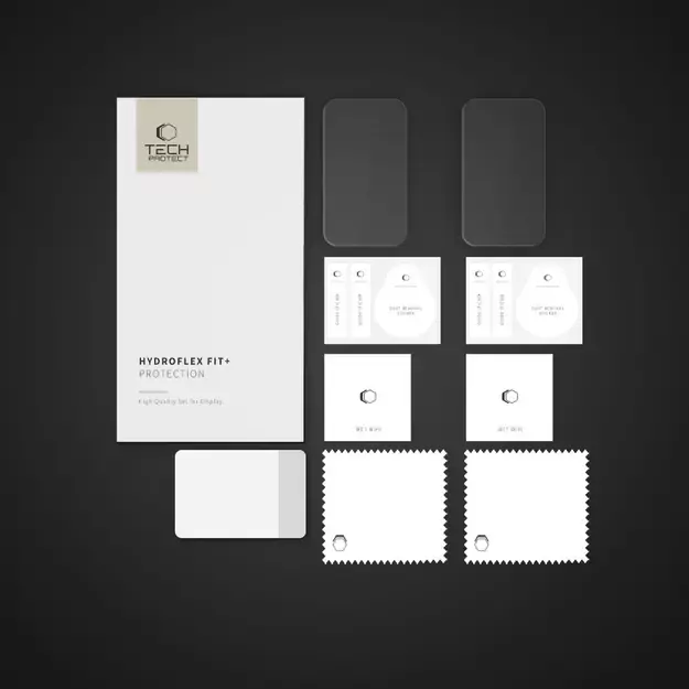 Tech-Protect Hydroflex Fit+ 2-Pack Hydrogel Film for Xiaomi Smart Band 9 Active - Transparent 6