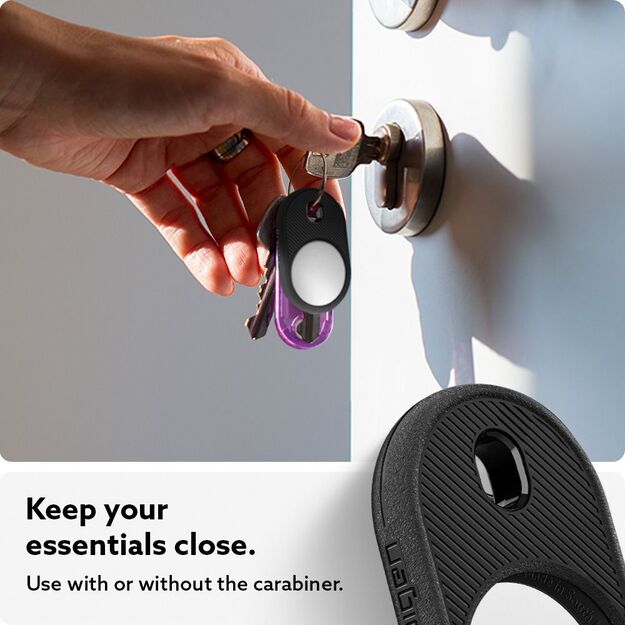 Spigen Vault Case for Apple AirTag - Matte Black 3