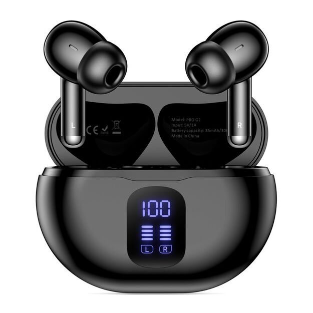 Tech-Protect UltraBoost TWS Pro G2 Headphones - Black 1