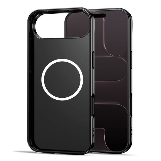 Tech-Protect Lamano MagSafe Case for iPhone Air - Black and Red 9