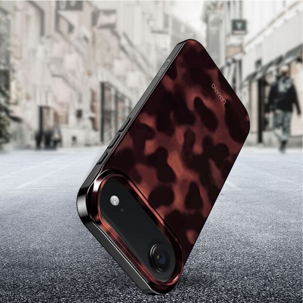 Tech-Protect Lamano MagSafe Case for iPhone Air - Black and Red 13