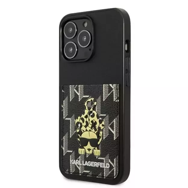 Karl Lagerfeld Karlimals Cardslot case for iPhone 13 Pro / iPhone 13 - black 1