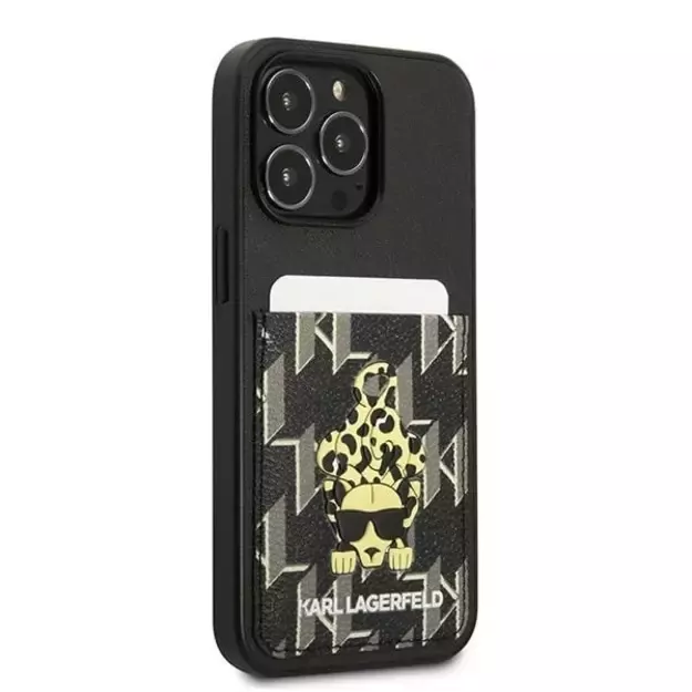 Karl Lagerfeld Karlimals Cardslot case for iPhone 13 Pro / iPhone 13 - black 3