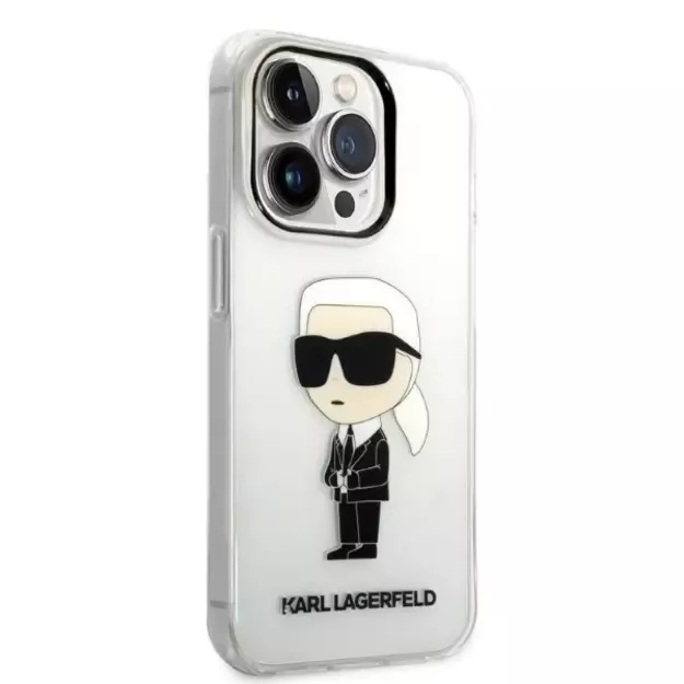 Karl Lagerfeld Ikonik Karl case for iPhone 14 Pro Max - transparent 3