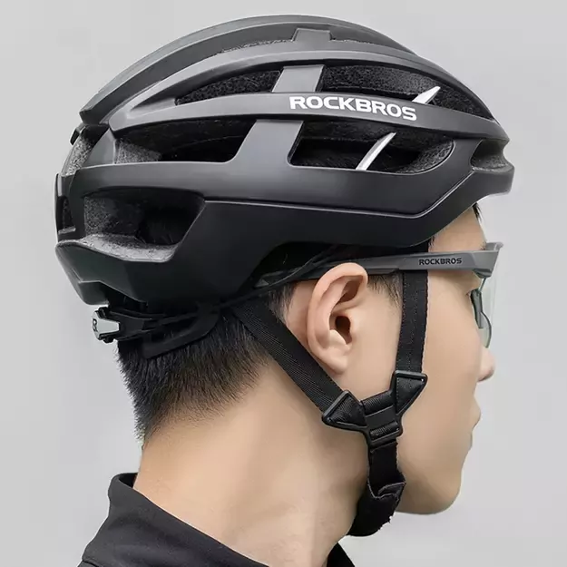 Rockbros Polarized Cycling Glasses with UV Protection and Corrective Insert - Gray 4