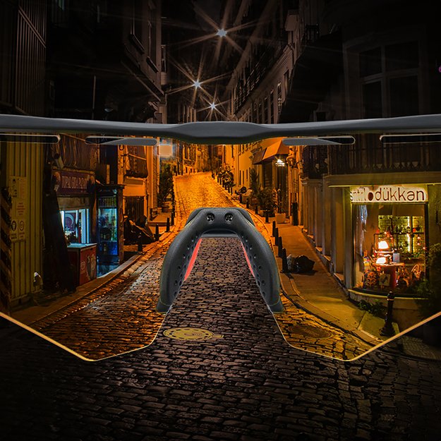 Rockbros Polarized Cycling Glasses with UV Protection and Corrective Insert - Gray 3