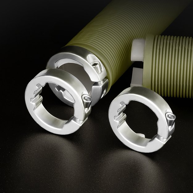 Rockbros Bike Grips Anti-Slip Twist Grips - Black 1