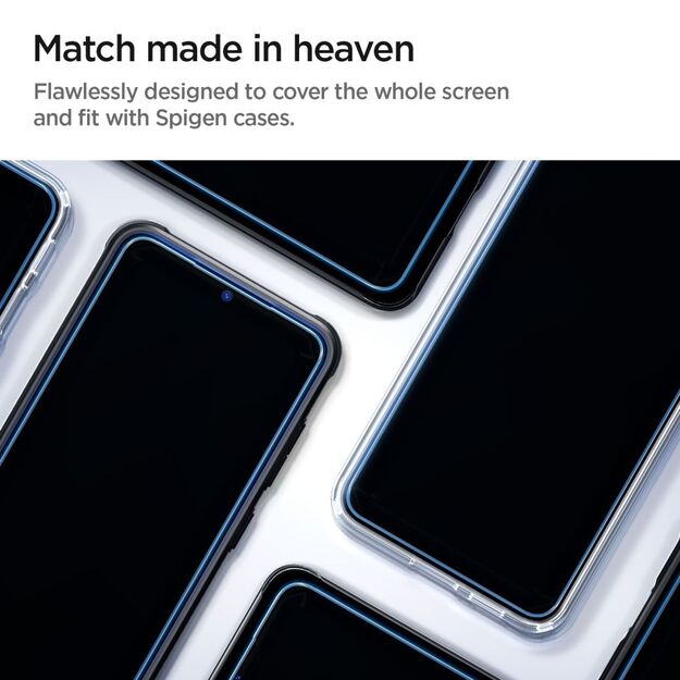 Spigen Glas.tR EZ Fit tempered glass for Samsung Galaxy S24 - 2 pcs. 7