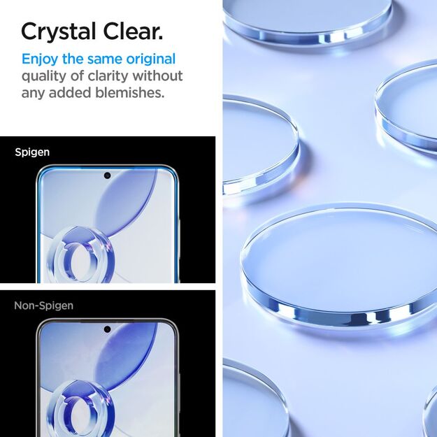 Spigen Glas.tR EZ Fit tempered glass for Samsung Galaxy S24 - 2 pcs. 9