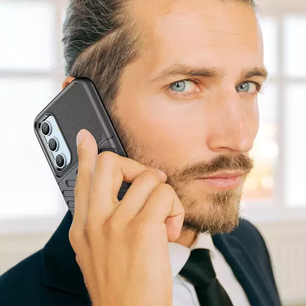 Thunder Case case for Samsung Galaxy A54 5G silicone armored cover blue 6