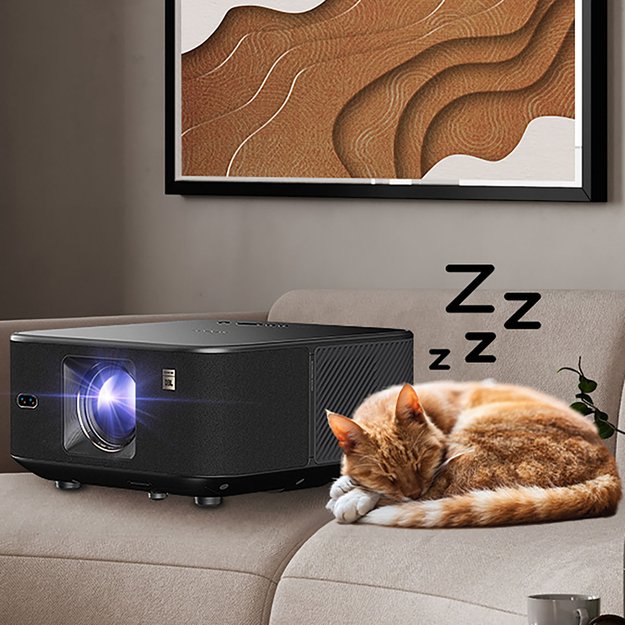 Yaber K3 Pro LCD FullHD 1080p Multimedia Projector with JBL Speakers and Subwoofer - Black 14