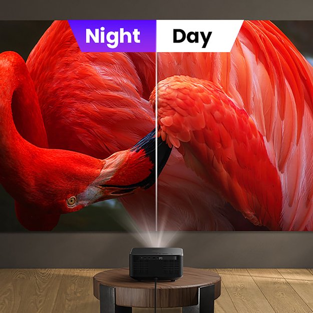 Yaber K3 Pro LCD FullHD 1080p Multimedia Projector with JBL Speakers and Subwoofer - Black 11