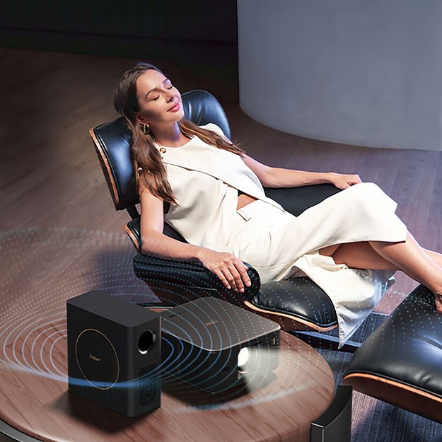 Yaber K3 Pro LCD FullHD 1080p Multimedia Projector with JBL Speakers and Subwoofer - Black 15