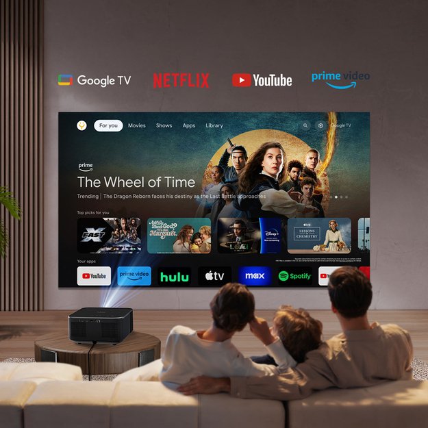 Yaber K3 Pro LCD FullHD 1080p Multimedia Projector with JBL Speakers and Subwoofer - Black 30