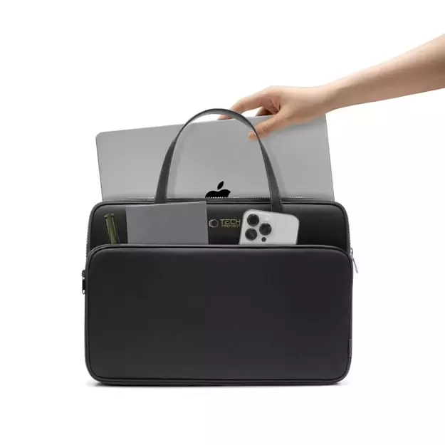 Tech-Protect Carrying Bag for 15-16&quot  Laptop - Black 4