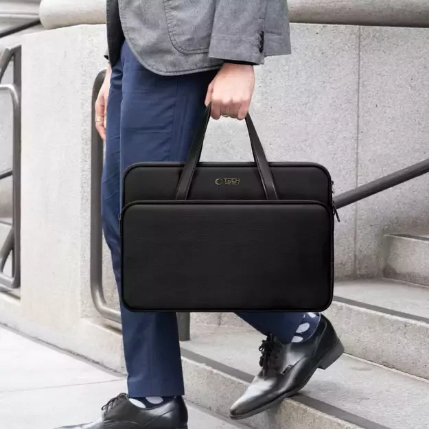 Tech-Protect Carrying Bag for 15-16&quot  Laptop - Black 12