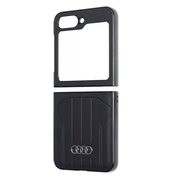 Audi Synthetic Leather MagSafe Case for Samsung Galaxy Z Flip 6 - Black 12
