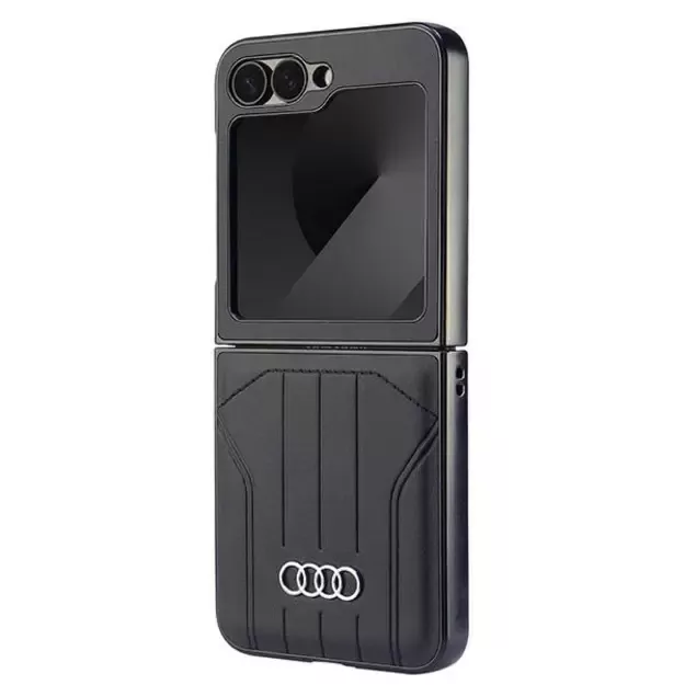 Audi Synthetic Leather MagSafe Case for Samsung Galaxy Z Flip 6 - Black 8