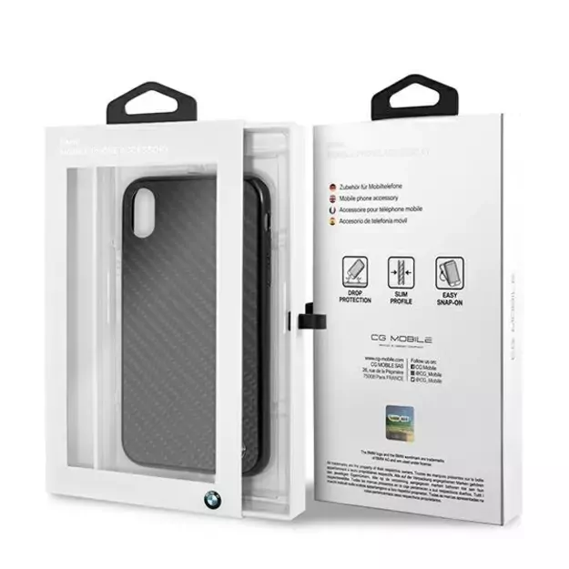 BMW Siganture Carbon iPhone Xr Case - Black 12