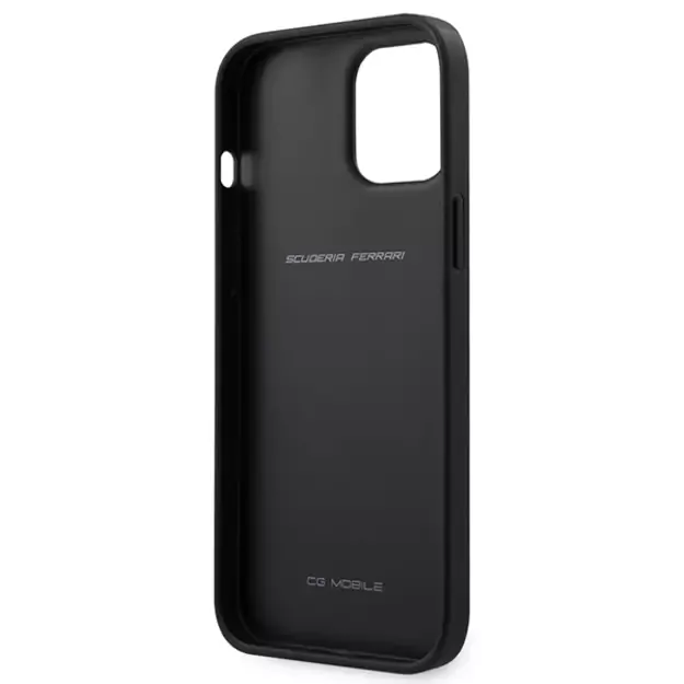 Ferrari On Track Perforated Case for iPhone 12 Pro Max 6.7&quot  - Red 4