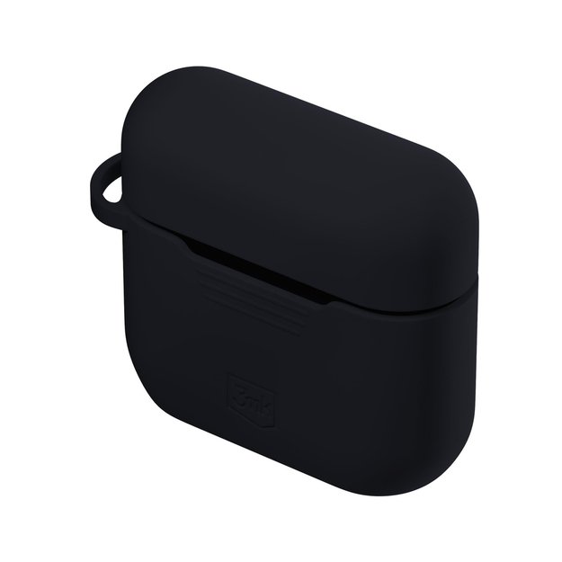 3mk Silicone AirPods Case for AirPods Pro 3 - Black 3