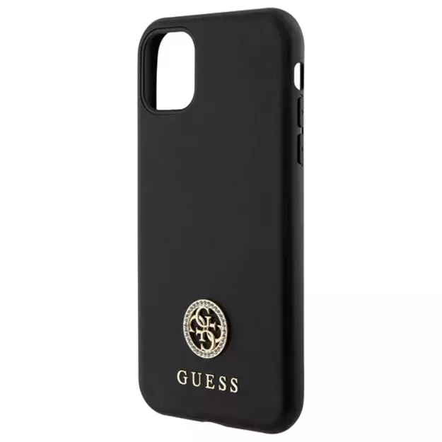 Guess Strass Metal Logo iPhone 11 / Xr 6.1&quot  Case - Black 9