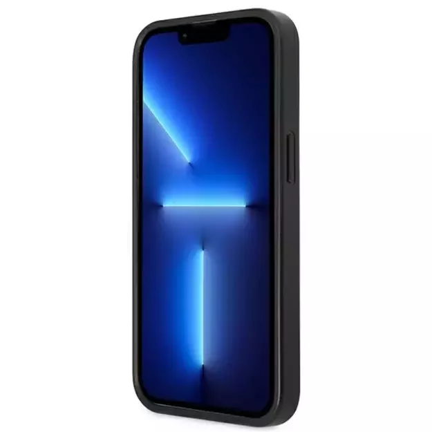 Guess Saffiano 4G Small Metal Logo case for iPhone 13 Pro / 13 6.1&quot  - black 11