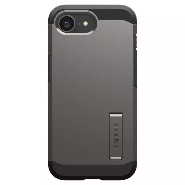 Spigen Tough Armor Case with MagSafe for iPhone 16e with Stand - Gray 23