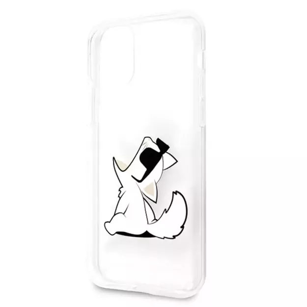 Karl Lagerfeld Choupette Fun iPhone 11 / Xr Case - Transparent 10
