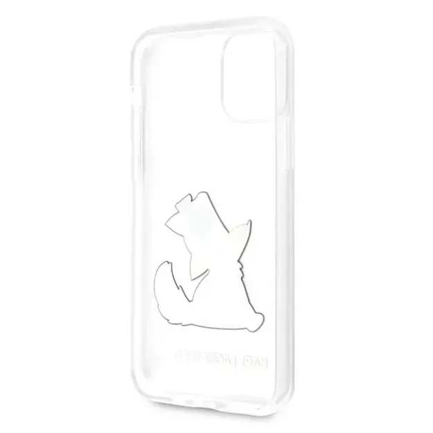 Karl Lagerfeld Choupette Fun iPhone 11 / Xr Case - Transparent 11