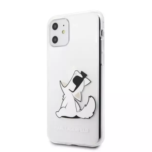 Karl Lagerfeld Choupette Fun iPhone 11 / Xr Case - Transparent 7