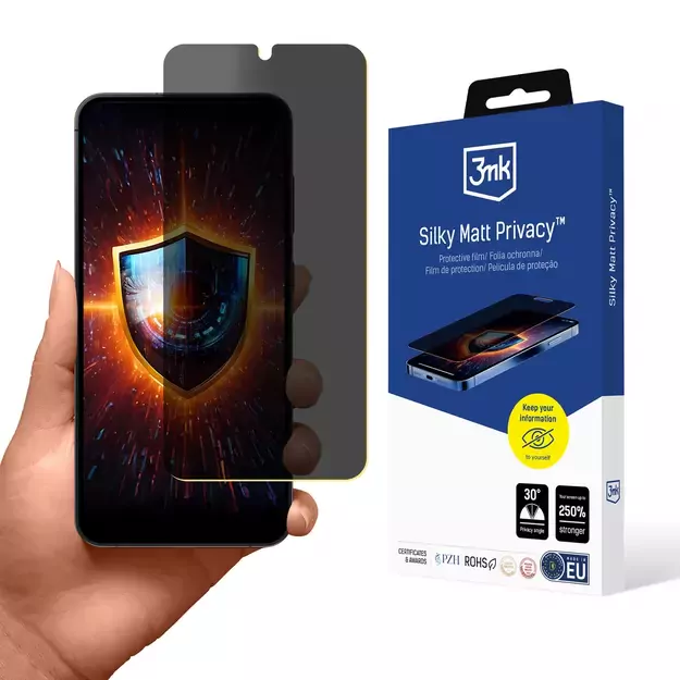 Privacy Film 3mk Silky Matt Privacy for Samsung Galaxy S25
