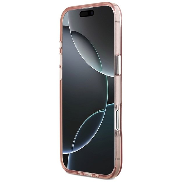 Karl Lagerfeld IML Choupette Sketch Logo MagSafe Case for iPhone 17 Air - Pink 4