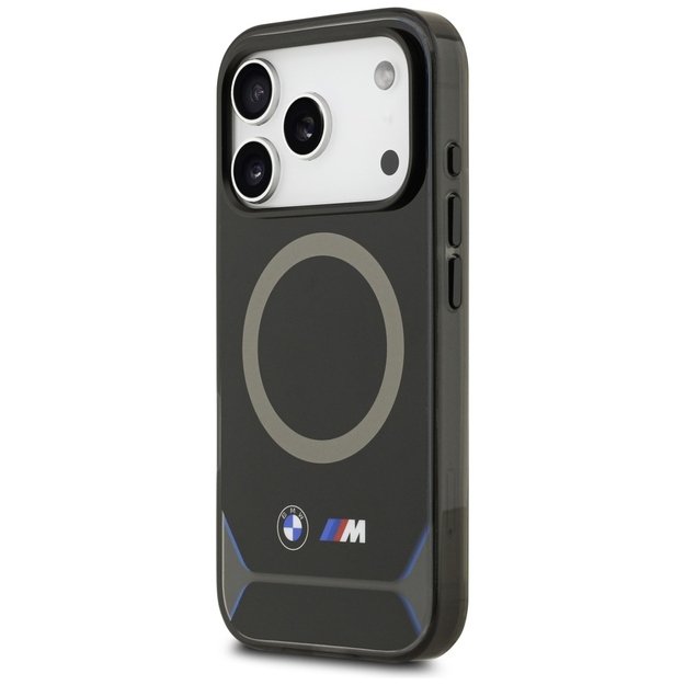 BMW M IML Metal Buttons &amp  Logo MagSafe Case for iPhone 17 Pro - Blue 1